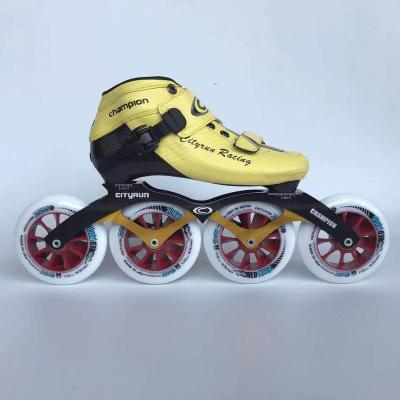 China Well-designed carbon fiber full extension skates integrated speed for sale