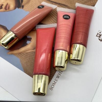 China Liquid Makeup Matte Lipstick Shimmer Colors High Waterproof Sunscreen Squeeze Tube Lip Gloss Pigmented Private Label Vegan Lip Gloss Gloss for sale