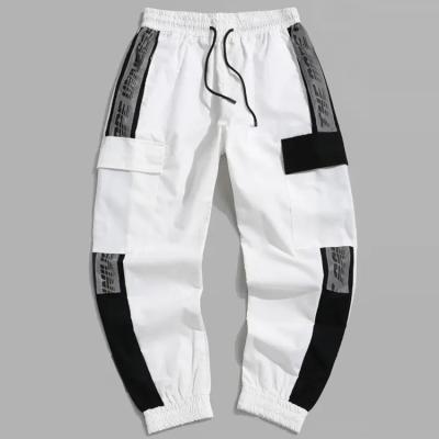 China 2021 New Style Men's Anti-pilling Cotton Polyester Cargo Fashion Loose Multi Pockets Men's Pants for sale