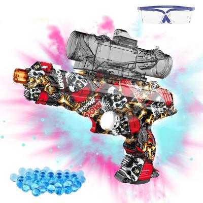 China Summer Funny Game 3 in 1 Gel Blaster Automatic Ball Blaster Gun Fully Automatic and Variable Pistol Gun for Kids Powerful Splat Gun for sale