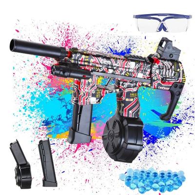 China Eco-friendly Material Hot Selling Tiktok MP17 Toy Guns For Boys Electric Splatter Gel Ball Orbeezs Firearm Automatic Game Shooting Outdoor Games for sale