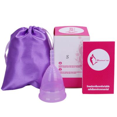 China Reusable Silicone Mesntrual Cup Menstrual Cups , Silicone Medical Lady Menstrual Cups for sale