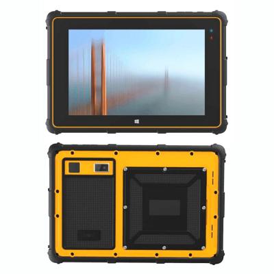 China Cheapest factory Hidon 8 inch rugged tablet win10 battery removable rugged tablet with NFC GPS 8