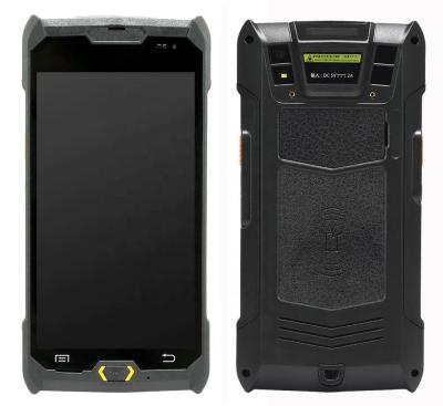 China Rugged Android 9.0 4GRAM+64GROM IP67 Handheld Computer HiDON Android Handhelds 5 Inch PDA With NFC PSAM for sale