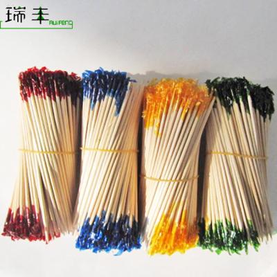 China Different kinds of disposable biodegradable wooden toothpicks cocktail for sale