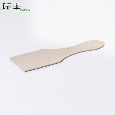 China 140mm Wooden Spoon Disposable Flatware Disposable Wooden Cutlery Spoons for sale