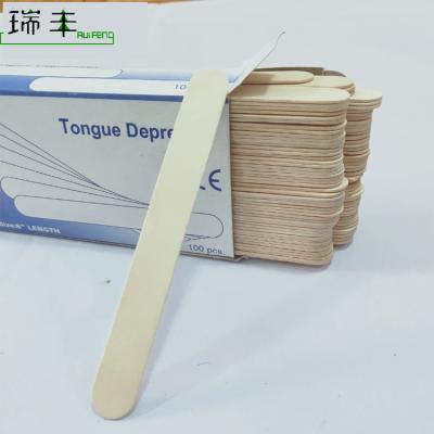 China Medical Use Bundled Spatula Disposable Wooden Wooden Ice Cream Polishing Stick for sale