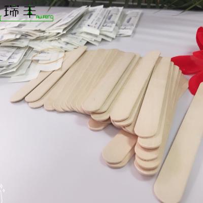 China Medical and Disposable Customizable Medical Wooden Spatula Wax Spatula for Hospital for sale