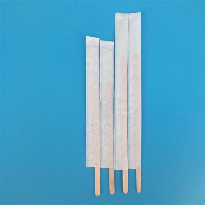 China Sustainable Wooden Food Grade Tea Sugar Coffee Flavored Stirrers for sale