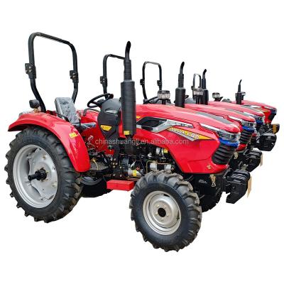 China Farm Work Machinery ShuangLi For Cheap 4*4 Wheel Garden Orchard 50Hp Diesel Farm Mini Tractor Price Agricultural Use for sale