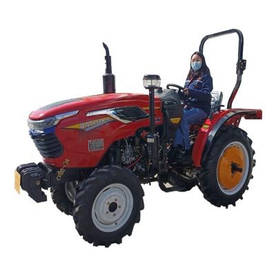 China Original Hotels 50HP New Tractor Farm Tractor Agricola 50HP Wheel Tractor For Agriculture For Sale for sale