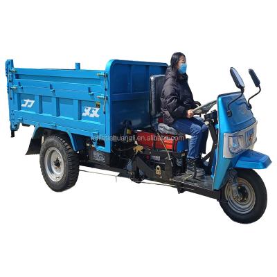 China Cheap Price Diesel Cargo Tricycle 3 Wheels Cargo Tricycle Diesel Engine For Farm Agriculture for sale