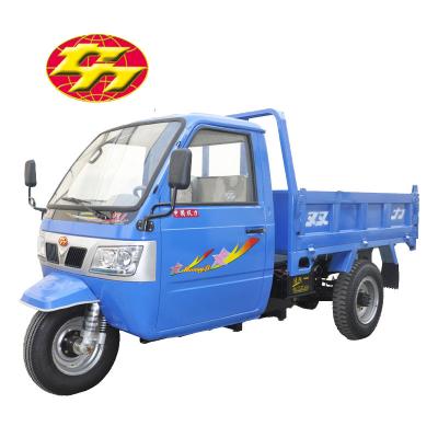 China Powerful Cargo Diesel Engine 1-4tons Loading Capacity Diesel Cargo Tricycle for sale