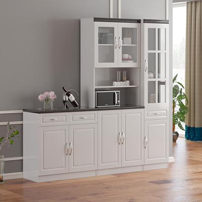 China Modern new arrival cabinet kitchen kitchen storage 15 model sideboard sets of millimeter thickness new corner white wall for sale