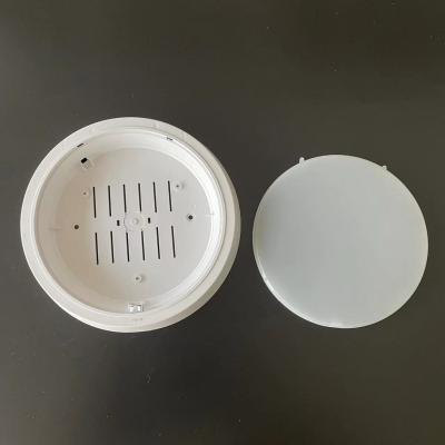 China IP20 Modern Led-bulkhead Plastic Round Ceiling CBR210 Shells/Housing/Body 210*35 20W21w22w23w24W With China LED Ceiling/Downlight for sale