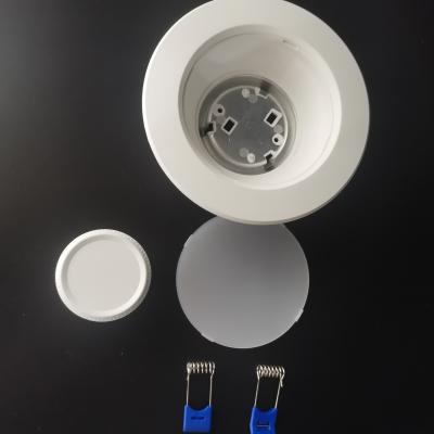 China Modern LED Downlight Ceiling D3.5 Shells/Housing/Body 7w8w9w 116*52 With PA Al Body PC Cover for sale