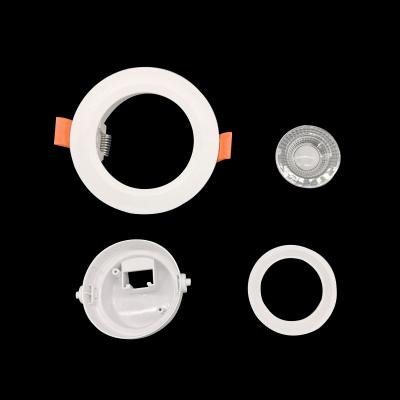 China Modern LED Ceiling Spot Down Light LED-DC2.5-lens shells/housing/body 7w8w9w 90*43 with lens 24 36 60 ceiling spot lamp for sale