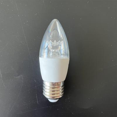 China Modern Trademark LED Candle Bulbs LED-C37-lens 5w 