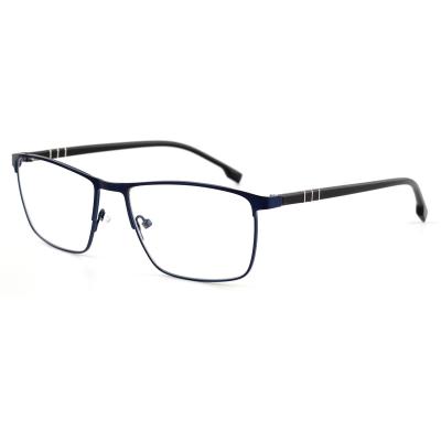 China Optical frames the latest full rim optical frames for man, rectangle eye shape metal frames for men for sale