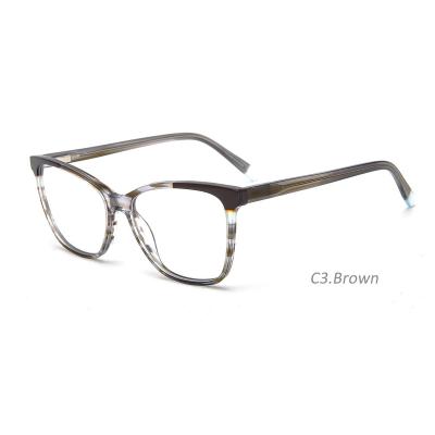 China Best Selling Optical Frames New Design Optical Frames, Ready To Ship Women's High Quality Acetate Glasses for sale