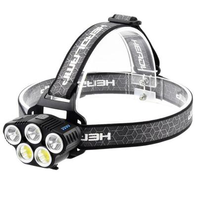 China Mini Waterproof Sensor Montion USB Rubber Head Lamp Rechargeable High Power Rechargeable Head Led Light Hunting Headlights for sale