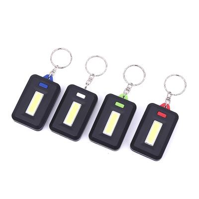 China Gift Promotion COB Key Chain Light Mini Light Outdoor Portable Key Chain Led Light for sale