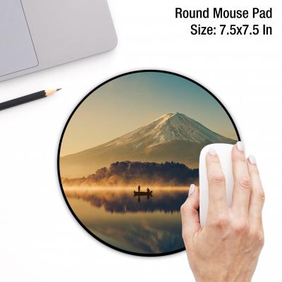 China Nontoxic ; that respects the environment; Durable Hot Selling Soft Round Mat Computer Gaming Mouse Pad Eva Wrist Rest Mouse Pad Soft Wrist Support for sale