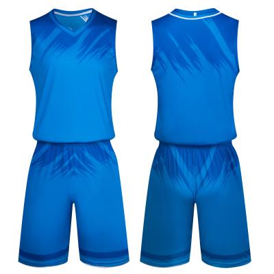 China High Quality Custom Made Antibacterial Basketball Tank Top Uniforms DIY Your Own Team Logo Basketball Training Camp Suits for sale