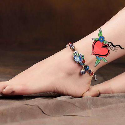 China Personality Temporary Tattoo Stickers Body Art Arm Temporary Tattoo Decoration Custom Made Supplies for sale