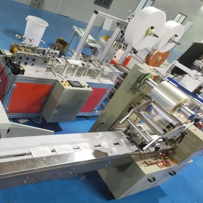 Cina In Stock Cheap Automatic High Speed Flat Face 3 Ply Mask Making Machine in vendita