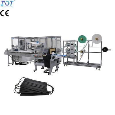 Chine Full Automatic Capable of Positioning High Speed 3 Ply Flat Mask Making Machine à vendre