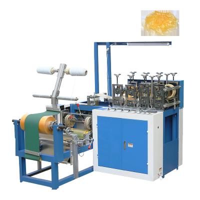 China Automatic PE CPE Plastic Shoe Cover Making Machine Hotel Workshop Hospital Disposable for sale