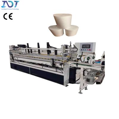 China Automatic Disposable Kitchen Non-woven Towel Roll Rewinding Machine for sale