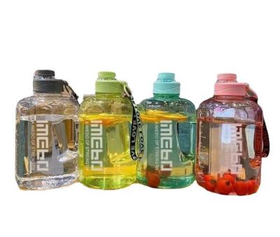 China Amazon Tea Cups Large Capacity 2L Plastic Sustainable High Quality Gym Water Bottle for sale