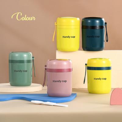 China Wholesale 500ml Stainless Steel Heatable Vacuum Double Wall Jar Food Lunch Box Thermal Flasks for sale