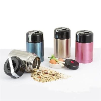 China 2022 Large Capacity 1000ml Food Bowl Portable Vacuum Jar Stainless Steel Food Thermos Thermos Flask With Handle for sale