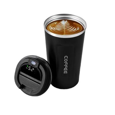 China Amazon PORTABLE Hot Sale 380ML Direct Drink Coffee Travel Mugs Stainless Steel 18 8 Tumbler Cups With Lid for sale