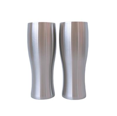 China PORTABLE Large Capacity Vacuum Stainless Steel Single Beer Mug for sale