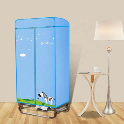 China Foldable Mini Heat Foldable Hotel Laundry Free-installation Home Travel Hot Air Drying Machine Fast Smart Portable Electric Clothes Dryer for sale