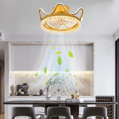 China Modern Corridor LED Ceiling Light Fashion Decoration Acrylic Modern Indoor Fan New for sale