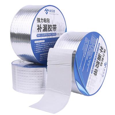 China Wholesale Waterproof Aluminum Foil Self Adhesive Butyl Waterproof Tape Housing Waterproof Tape for sale