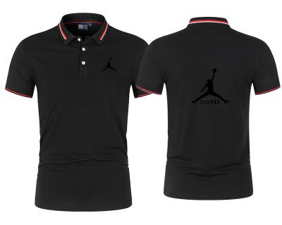 China Oversized Fitted Custom Printing Logo High Quality Knit Sports Anti-wrinkle Polo Shirt for sale