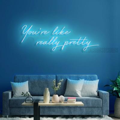 China ROAD Customs Lead Decorative Lighting Neon Light Letter Signs For Party Home Bar for sale