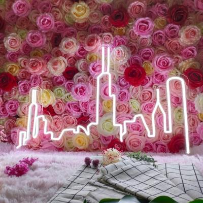 China Custom ROAD City Skyline Neon Sign New York Skyline For Party Decoration for sale