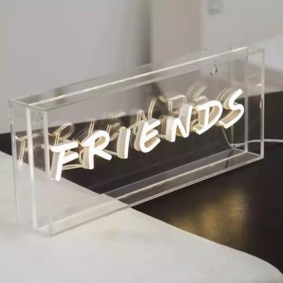 China Hard Custom Outdoor Electrics Signboard Letter Acrylic Display Box for sale