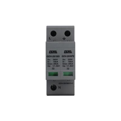 China PC+PBT Guard Factory Manufacture Surge Protection Device 10kA-20kA 385V DC SPD for sale