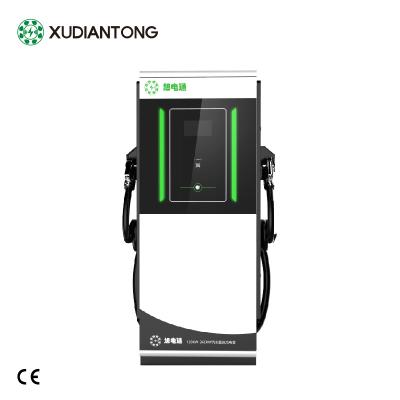 China APP Control XUDIANTONG 60KW 90KW 120KW 150KW 180KW Commercial Level 3 CCS Gun Dc Evse Car DC Dual Charging EV Fast Charger ST for sale