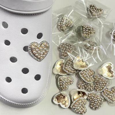 China Washable hot products prepare common bling diamond croc charm lookalikes Bling Crystal Clog Luxury Charms decorations for sale