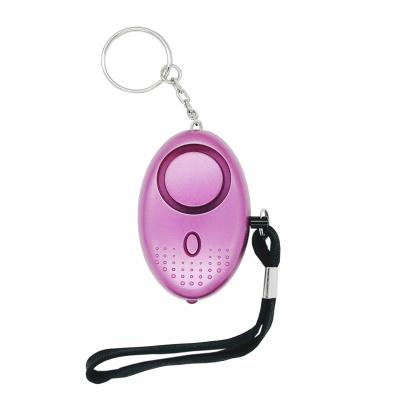 China OEM Wholesale Self Defense Supplies Key Chains Pepper Spray Self Defense Chain For Women LED Flashlight for sale