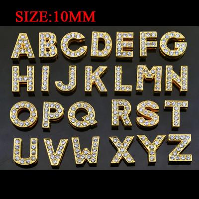 China Clog Charm 2022 HOT Selling High Quality English Metal Letter Clog Charm Shoe Decoration Accessories for sale